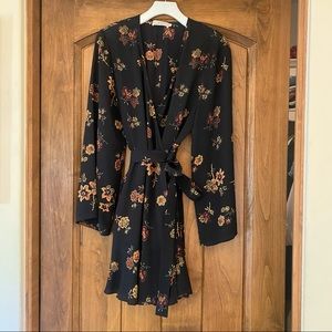 ALC Floral Wrap Dress